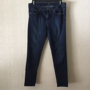 Designer skinny ankle jeans
